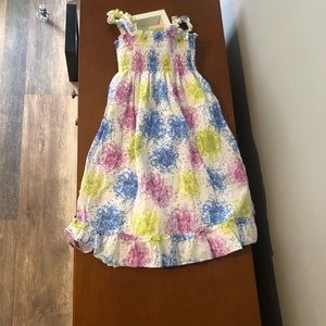 Girl’s Dip dye smocked sun dress